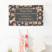 バラ金ゴールドドッグビジネスポープリント 横断幕 (インサイチュ)