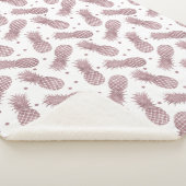 バラ金ゴールドドットパイナップル シェルパブランケット (3/4)