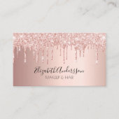 バラ金ゴールドドライバQRコードスクリプト 名刺 (正面)