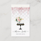 バラ金ゴールドドリッカスタムプケーキ 名刺 (正面)