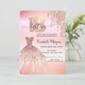 バラ金ゴールドドリップスドレス18th 招待状 (スタンド正面)