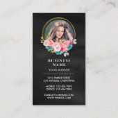 バラ金ゴールドドリップスフローラケーキペストリーシェフベーカリー 名刺 (裏面)