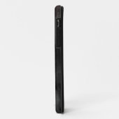 バラ金ゴールドドリップブラックガーリーモノグラム名 Case-Mate iPhoneケース (裏面/左)