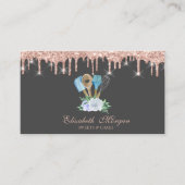 バラ金ゴールドドリップベーカリーペストリーハンドツール 名刺 (正面)