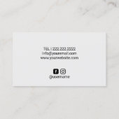 バラ金ゴールドドリップラッシュメイクアップアーティストサロン 名刺 (裏面)