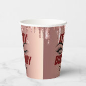 バラ金ゴールドドリプス誕生日18日 | 21日 | 40th | 50th 紙コップ (右)