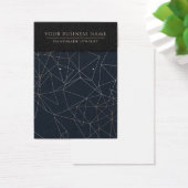 バラ金ゴールドネイビーラインイヤリングディスプレイカード (デスク)