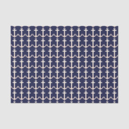 バラ金ゴールドネイビー航海のティッシュペーパー 薄葉紙