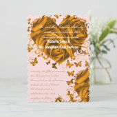 バラ金ゴールドハートとバラ結婚ズ 招待状 (スタンド正面)