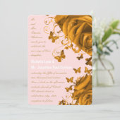 バラ金ゴールドハートとバラ結婚ズ 招待状 (スタンド正面)