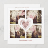 バラ金ゴールドハートトレンディーガールすべての誕生日4写真 (正面/裏面)