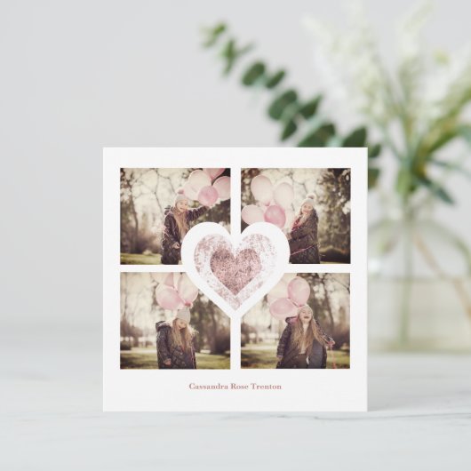 バラ金ゴールドハートトレンディーガールすべての誕生日4写真 (スタンド正面)