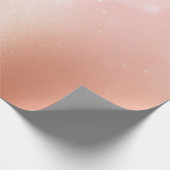 バラ金ゴールドハート ラッピングペーパー (角)