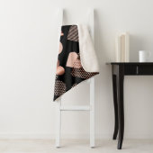 バラ金ゴールドハート、ヴィンテージブラック。 シェルパブランケット (インサイチュ)