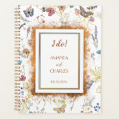 バラ金ゴールドバタフライ庭園の結婚式 プランナー手帳 (正面)