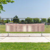 バラ金ゴールドバナーグリッタードライバ – カスタム文字名 横断幕 (インサイチュ)