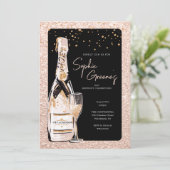 バラ金ゴールドバブルシャンパンバースデーパーティー 招待状 (スタンド正面)