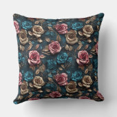 バラ金ゴールドバラ クッション (裏面)