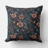 バラ金ゴールドバラ クッション (正面)