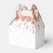 バラ金ゴールドバルーンありがとう30歳の誕生日パーティー フェイバーボックス (裏面サイド)