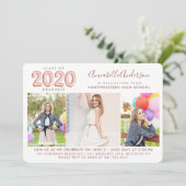 バラ金ゴールドバルーン2020大学院写真卒業 案内状 (スタンド正面)