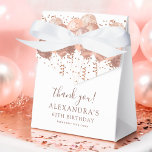 バラ金ゴールドバルーン60th Birthday Party フェイバーボックス<br><div class="desc">6祝十歳の誕生日パーティーの赤面ピンクとバラ金ゴールドバルーンと紙吹雪好意ありがとうボックスで、洗練されたユーモアを最も可能な方法で満たしてスタイリッシュあなたの60年！これらの特典ボックスは、単に甘いお菓子や記念品を保持するためのものではなく、彼らはあなたのゲストが笑顔とスマイルです離れ、あなたのマイルストーンのお祝いを確保するためにここにいる。赤面ピンクとバラ金ゴールドの配色はtouchを追加エレガントし、バルーンとよくはしゃぐ散乱紙吹雪のデザインは大気の光とおもしろいを追加する。60歳を過ぎると祝い、この箱は旅の一部と感謝していして客客に最適な方法だ。ワインのように古くなっており、あなたはそれを示す素晴らしことを恐れていないことを思い出させる。だから、これらの好意の箱をグッズと笑いで満たし、あなたの忘れられないお祝いの一部でゲストを家に送る。私たちの60歳の誕生日パーティー赤面ピンクとバラ金ゴールドバルーンと紙吹雪お願い箱を持って、あなたの誕生日パーティーは必ず忘れられない笑わされる問題である。ここに60の素晴らしい年と多くの笑いと好意で満ちスタイリッシュている！応援!</div>