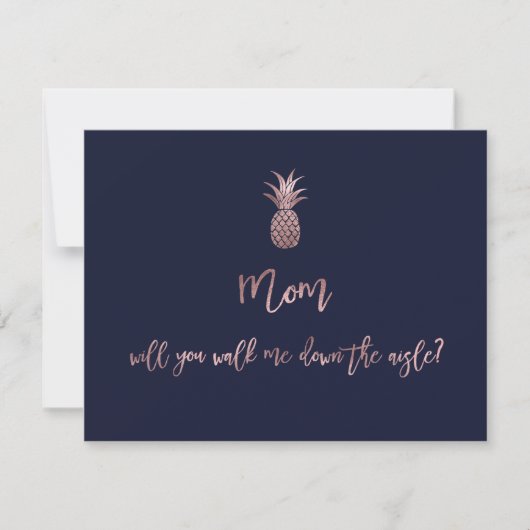 バラ金ゴールドパイナップルママ、私を下に連れて行く。 セーブザデート (正面)