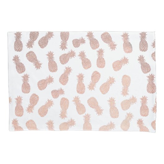 バラ金ゴールドパイナップル 枕カバー (正面)