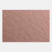 バラ金ゴールドパターン ラッピングペーパーシート (正面3)