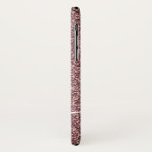 バラ金ゴールドパーソナライズされたグリッター名スクリプト Case-Mate iPhoneケース (裏面/左)