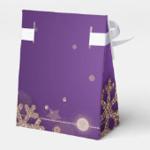 バラ金ゴールドパープルウィンター30歳の誕生日ありがとう フェイバーボックス (裏面サイド)