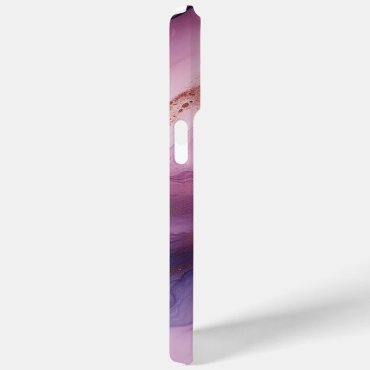 バラ金ゴールドパープル大理石ガーリーIPhoneケース Case-Mate iPhoneケース (裏面 / 右)