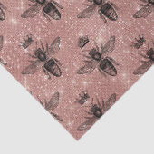 バラ金ゴールドビーシリーズデザイン1ティッシュペーパー 薄葉紙 (詳細)