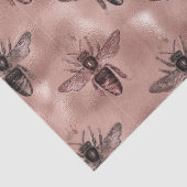 バラ金ゴールドビーシリーズデザイン9ティッシュペーパー 薄葉紙 (詳細)