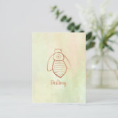 バラ金ゴールドビー記号 ポストカード (スタンド正面)