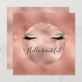 バラ金ゴールドピンクグラムグリジーブラックまつげ (正面/裏面)