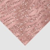 バラ金ゴールドピンクグラムグリッターゼブラプリント  薄葉紙 (詳細)