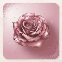 バラ金ゴールドピンクグリッターコースター