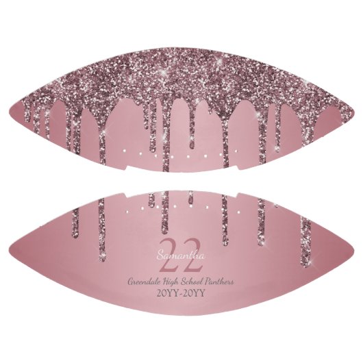 バラ金ゴールドピンクグリッタードリップス名チーム番号年 アメリカンフットボール (パネル)
