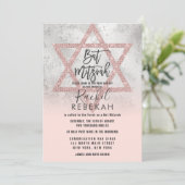 バラ金ゴールドピンクシルバースターオブデイビッドバルミツワー 招待状 (スタンド正面)