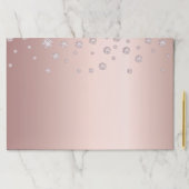 バラ金ゴールドピンクダイヤガーリーン紙ランチョンマット ペーパーパッド (インサイチュ)