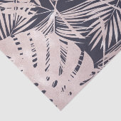 バラ金ゴールドピンクダークトロピカルパーム葉ツリー 薄葉紙 (詳細)