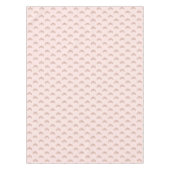 バラ金ゴールドピンクティアラクラウンキンセアニェラ誕生日 テーブルクロス (正面)