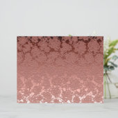 バラ金ゴールドピンクフローラ多肉性パターンメタリック (スタンド正面)