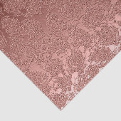 バラ金ゴールドピンクフローラ多肉性パターンメタリック 薄葉紙 (詳細)