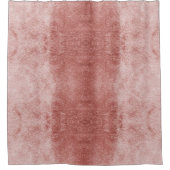 バラ金ゴールドピンクベルベットシャワーカーテンまたはベロア シャワーカーテン (正面)