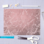 バラ金ゴールドピンクモダントレンディーグラムマーブルシック 薄葉紙 (クラフト)