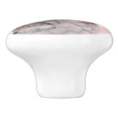 バラ金ゴールドピンク熱帯夏パイナップルグラム セラミックノブ (側面)