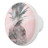 バラ金ゴールドピンク熱帯夏パイナップルグラム セラミックノブ (右)