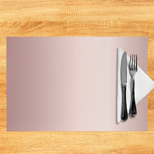 バラ金ゴールドピンク箔ガーリー紙ランチョンマット ペーパーパッド